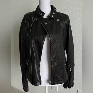 IRO Adama Black Leather Jacket